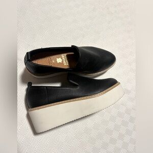 Dkny Shoes | Dkny Perforated Platform Loafers